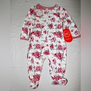Baby Wonder Nation Floral One Piece Size 3-6 Months Snug Fit